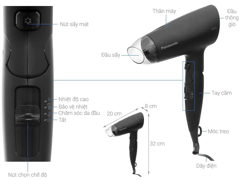 So sánh giá Máy sấy tóc Panasonic EH-ND37-K645 - Tìm sản phẩm giá rẻ nhất - Ảnh 9