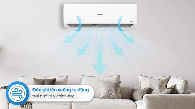 Máy lạnh 2 chiều Casper Inverter 2.5 HP GH-24IS33 - Giá rẻ nhất hôm nay - Ảnh 4