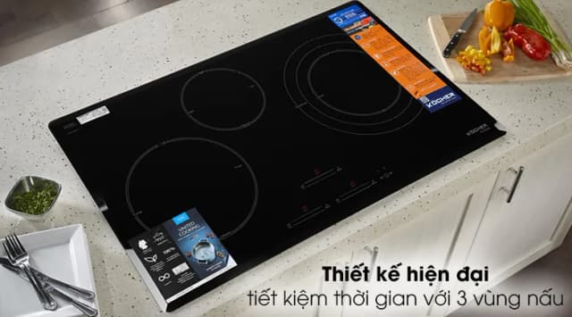 Bếp từ 3 vùng nấu lắp âm Kocher DI-855GE - Ảnh 12