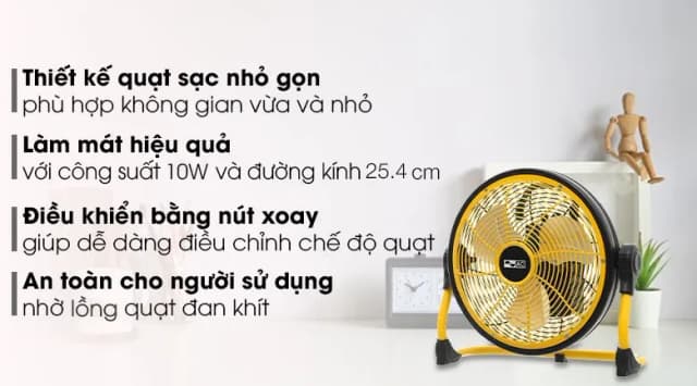 So sánh giá Quạt sạc điện AC 3 cánh ARF01D113 10W rẻ nhất? - Ảnh 11