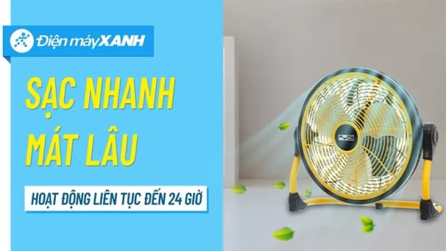 So sánh giá Quạt sạc điện AC 3 cánh ARF01D113 10W rẻ nhất? - Ảnh 5