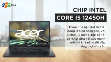 Laptop Acer Gaming Aspire 7 A715 76G 5806 - NH.QMFSV.002 (i5 12450H, 16GB, 512GB, RTX 3050 4GB, Full HD 144Hz, Win11) - 19