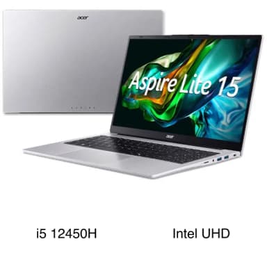 Laptop Acer Aspire Lite 15 AL15 71P 517D - NX.J7KSV.001 (i5 12450H, 16GB, 512GB, Full HD, Win11)