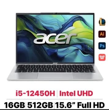 Laptop Acer Aspire Lite 15 AL15 71P 517D - NX.J7KSV.001 (i5 12450H, 16GB, 512GB, Full HD, Win11) - 6