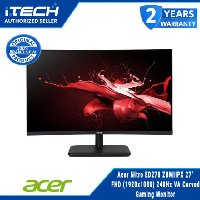 So sánh giá Màn hình Gaming Acer Nitro ED270 X (27 inch, Full HD, VA, 240Hz, 1ms) rẻ nhất? - Ảnh 11