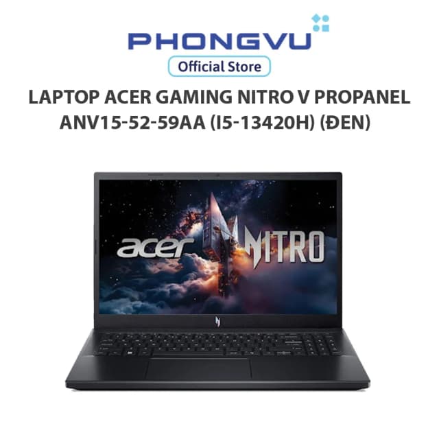 Laptop Acer Gaming Nitro ProPanel ANV15 52 59AA - NH.QZ9SV.002 (i5 13420H, 16GB, 512GB, RTX 5050 8GB, Full HD 180Hz, Win11) - Ảnh 10
