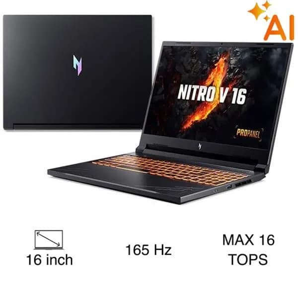 So sánh giá Laptop Acer Gaming Nitro V 16 ProPanel ANV16 41 R6ZY - NH.QP2SV.002 (R5 8645HS, 16GB, 512GB, RTX 3050 6GB, WUXGA 165Hz, Win11) rẻ nhất? - Ảnh 2