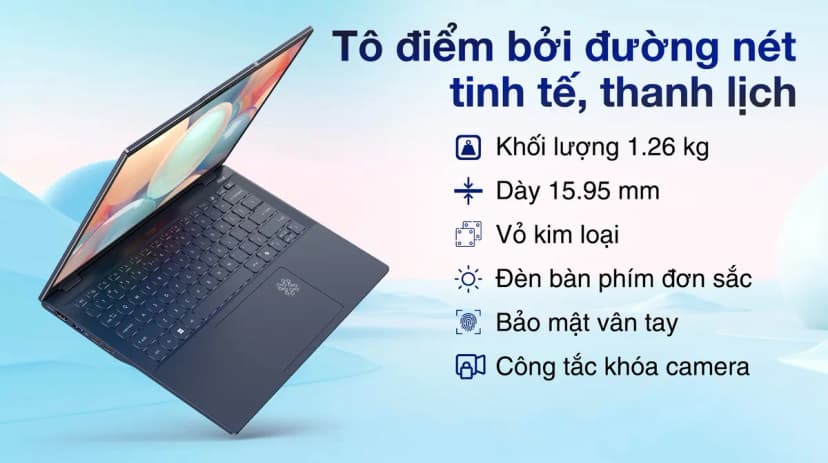 Laptop Acer Swift AI SF14 51 75VP - NX.J2KSV.001 (Ultra 7 258V, 32GB, 1TB, 2.8K OLED 90Hz, Win11) - Giá rẻ nhất hôm nay - Ảnh 3