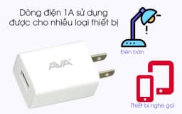 Adapter sạc USB 5W AVA DS432 - Giá rẻ nhất hôm nay - Ảnh 4