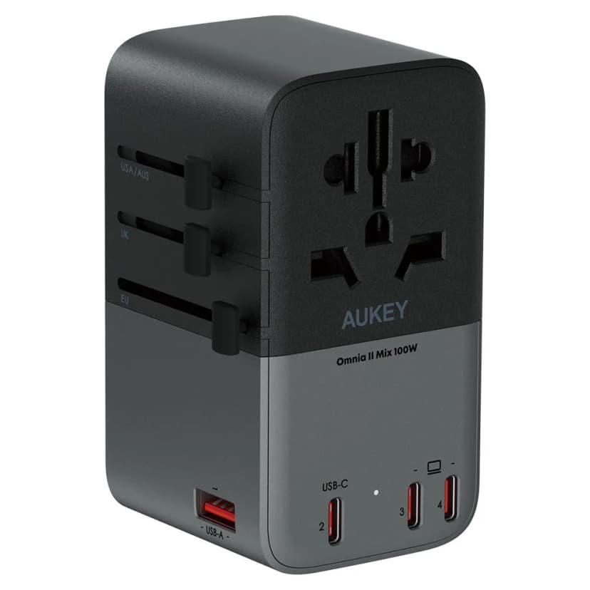 Adapter sạc du lịch đa cổng PD 100W Aukey PA-TA09A - Giá rẻ nhất hôm nay - Ảnh 4