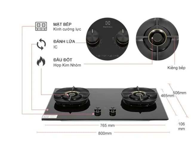 So sánh giá Bếp ga âm Electrolux EHG8250BC rẻ nhất? - Ảnh 16