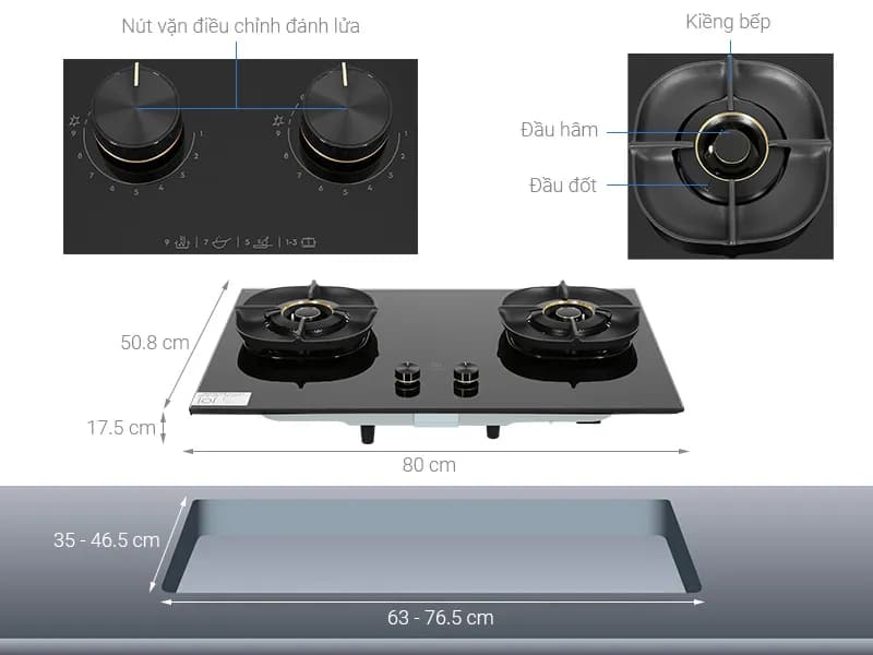 So sánh giá Bếp ga âm Electrolux EHG8251BC - Tìm sản phẩm giá rẻ nhất - Ảnh 3