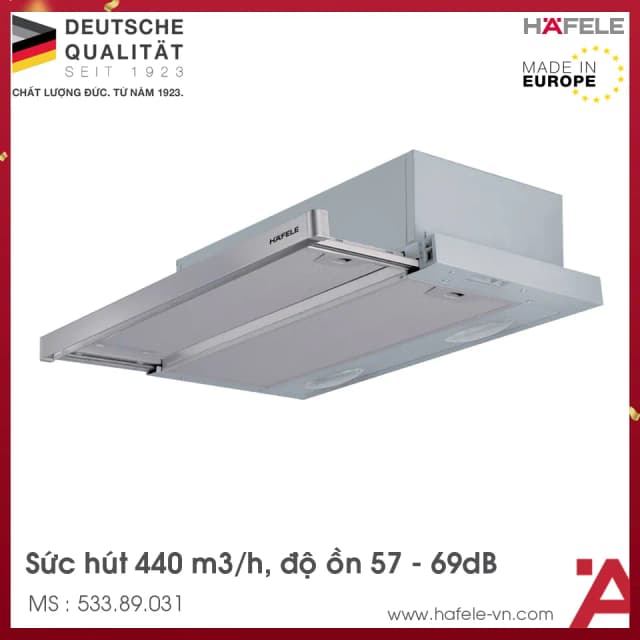 So sánh giá Máy hút mùi âm tủ Hafele HH-S70A (533.89.031) rẻ nhất? - Ảnh 3