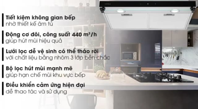 So sánh giá Máy hút mùi âm tủ Hafele HC-BI70B (538.86.095) rẻ nhất? - Ảnh 10