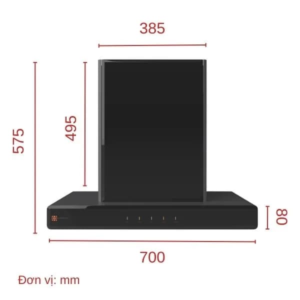 So sánh giá Máy hút mùi áp tường Hawonkoo HRH-702 rẻ nhất? - Ảnh 12