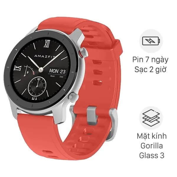 So sánh giá Amazfit Active 42.3mm dây silicone rẻ nhất? - Ảnh 10