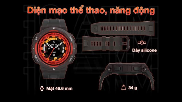 Top 1 so sánh giá Amazfit Active 3 Premium 46mm dây silicone - Tìm sản phẩm giá rẻ nhất - Ảnh 12