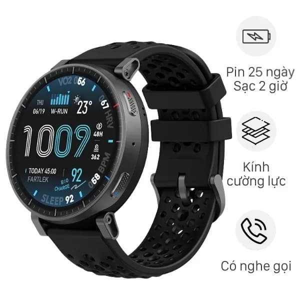 Amazfit Active Max 46mm dây silicone - Ảnh 4