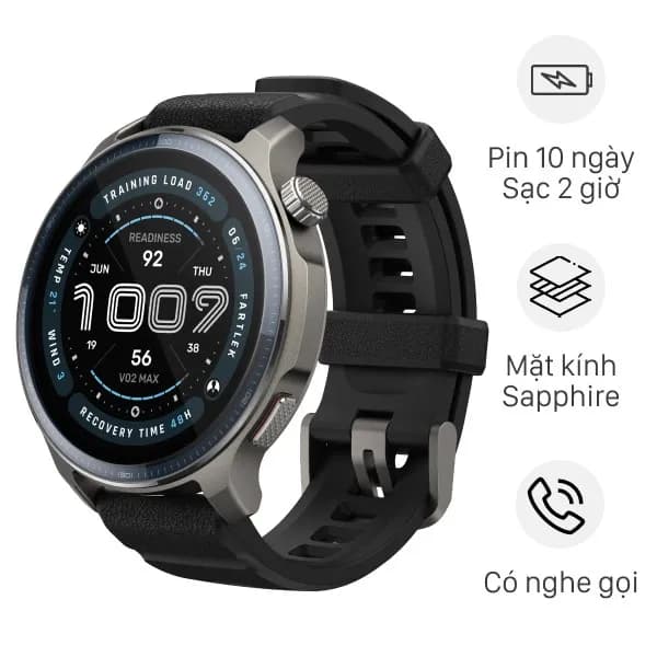 So sánh giá Amazfit Active Max 46mm dây silicone rẻ nhất? - Ảnh 17
