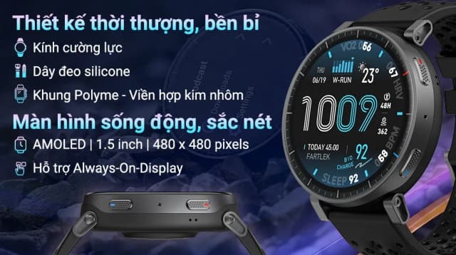 So sánh giá Amazfit Active Max 46mm dây silicone rẻ nhất? - Ảnh 3