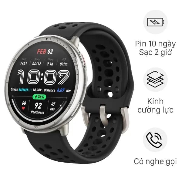 So sánh giá Amazfit Active Max 46mm dây silicone rẻ nhất? - Ảnh 10
