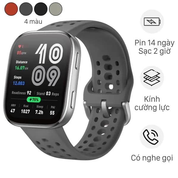 So sánh giá Amazfit Bip 6 46.3mm dây silicone rẻ nhất? - Ảnh 2
