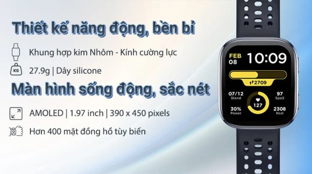 So sánh giá Amazfit Bip 6 46.3mm dây silicone rẻ nhất? - Ảnh 6