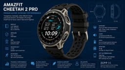 So sánh giá Amazfit Cheetah 2 Pro 48mm dây silicone - Tìm sản phẩm giá rẻ nhất - Ảnh 5