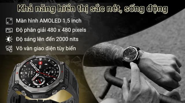 So sánh giá Amazfit T-Rex 3 47.1mm dây silicone rẻ nhất? - Ảnh 17