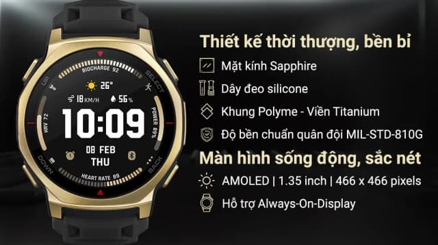 So sánh giá Amazfit T-Rex 3 Pro 44mm dây silicone rẻ nhất? - Ảnh 5