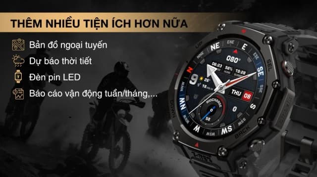 So sánh giá Amazfit T-Rex 3 Pro 48mm dây silicone rẻ nhất? - Ảnh 11