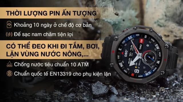 So sánh giá Amazfit T-Rex 3 Pro 48mm dây silicone rẻ nhất? - Ảnh 15