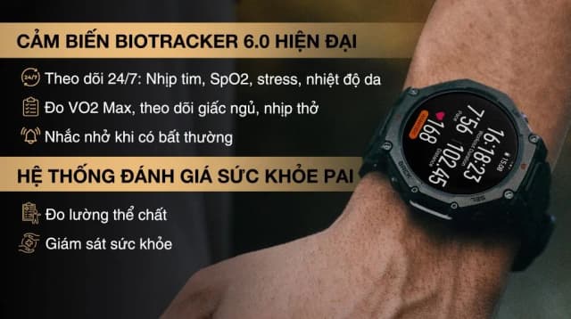 So sánh giá Amazfit T-Rex 3 Pro 48mm dây silicone rẻ nhất? - Ảnh 20