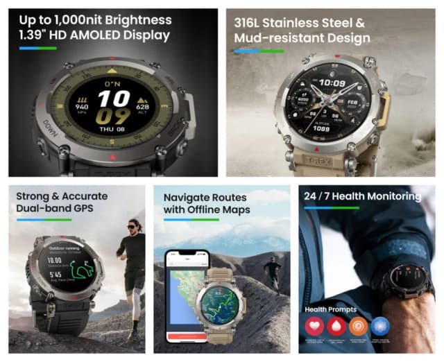 Top 1 so sánh giá Amazfit T-Rex Ultra 2 51mm dây silicone - Tìm sản phẩm giá rẻ nhất - Ảnh 89