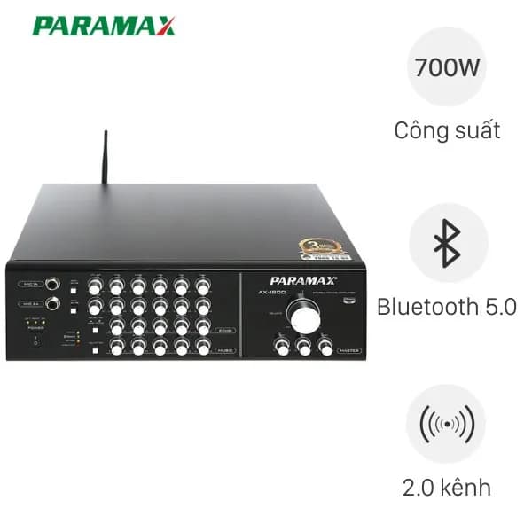 So sánh giá Amply Paramax AX-1800 700W rẻ nhất? - Ảnh 3