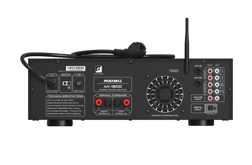Amply Paramax AX-1800 700W - Giá rẻ nhất hôm nay - Ảnh 4