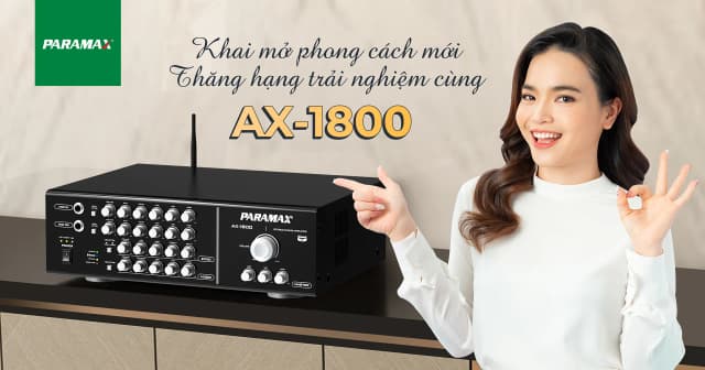 So sánh giá Amply Paramax AX-1800 700W rẻ nhất? - Ảnh 9