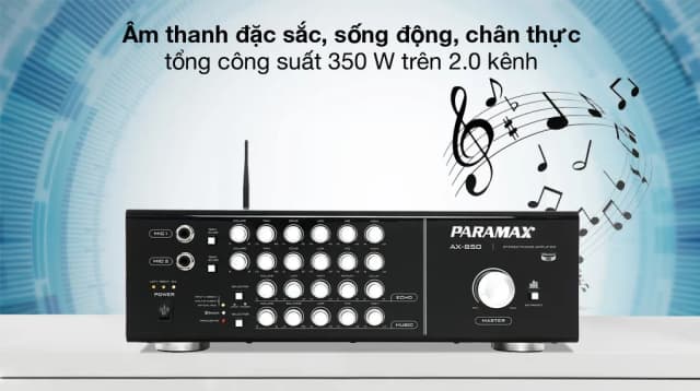 So sánh giá Amply Paramax AX-850 350W rẻ nhất? - Ảnh 11