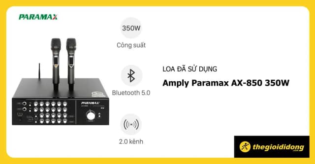 So sánh giá Amply Paramax AX-850 350W rẻ nhất? - Ảnh 16