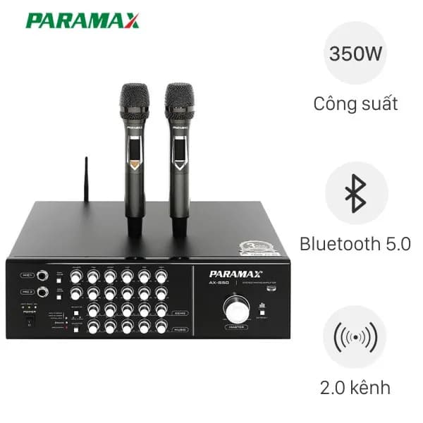 So sánh giá Amply Paramax AX-850 350W rẻ nhất? - Ảnh 4