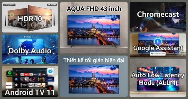 So sánh giá Android Tivi Aqua FHD 43 inch AQT43K800FG rẻ nhất? - Ảnh 18