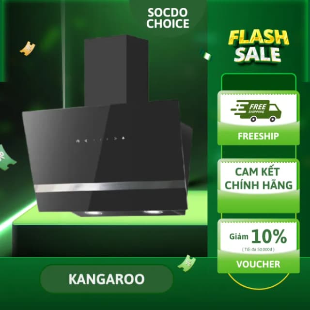 So sánh giá Máy hút mùi kính vát Kangaroo KG1361 rẻ nhất? - Ảnh 10