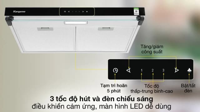 So sánh giá Máy hút mùi áp tường Kangaroo KG70RS rẻ nhất? - Ảnh 10