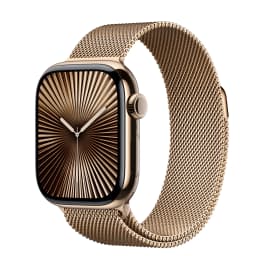 Apple Watch Series 10 GPS + Cellular 42mm viền Titanium dây Milan