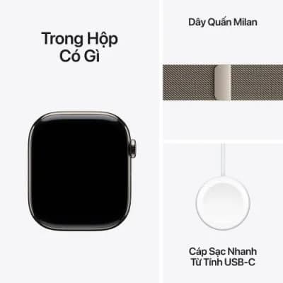 Top 1 so sánh giá Apple Watch Series 10 GPS + Cellular 42mm viền Titanium dây Milan - Tìm sản phẩm giá rẻ nhất - Ảnh 11