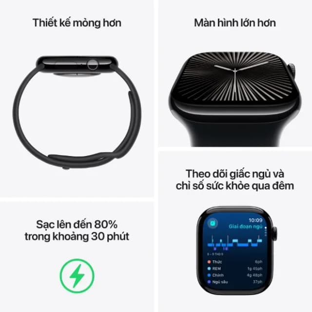 Top 1 so sánh giá Apple Watch Series 10 GPS + Cellular 42mm viền Titanium dây Milan - Tìm sản phẩm giá rẻ nhất - Ảnh 43