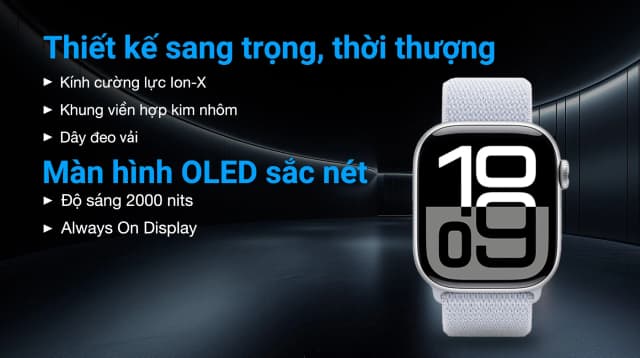 Top 1 so sánh giá Apple Watch Series 10 GPS + Cellular 46mm viền nhôm dây thể thao - Tìm sản phẩm giá rẻ nhất - Ảnh 11