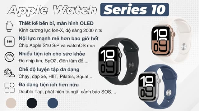 Top 1 so sánh giá Apple Watch Series 10 GPS + Cellular 46mm viền nhôm dây thể thao - Tìm sản phẩm giá rẻ nhất - Ảnh 3