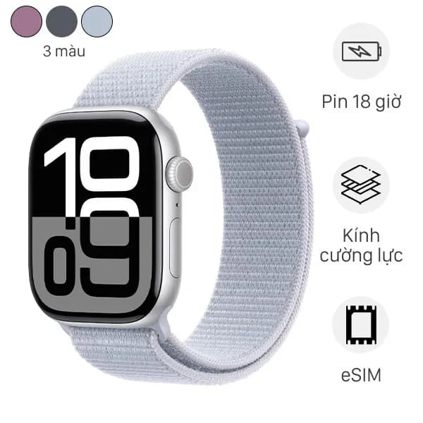 Top 1 so sánh giá Apple Watch Series 10 GPS + Cellular 46mm viền nhôm dây thể thao - Tìm sản phẩm giá rẻ nhất - Ảnh 32
