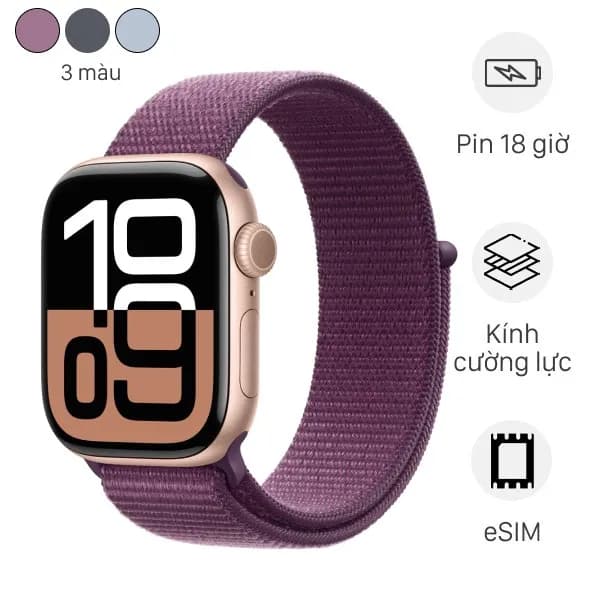 Top 1 so sánh giá Apple Watch Series 10 GPS + Cellular 46mm viền nhôm dây thể thao - Tìm sản phẩm giá rẻ nhất - Ảnh 63